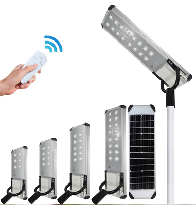 Waterproof 60W 80W 100W 160W Integrated Solar Street Light With Remote Control All In One Led Solar Street Lamp