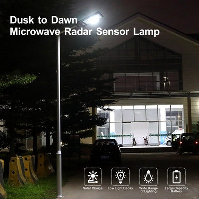 Sustainable Lighting Solution Solar Powered LED Street Light With Long Lasting Battery