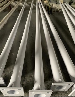 Hot Dipped Galvanized 9m 10m LED Street Light Pole