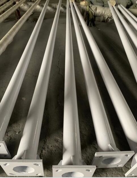 Hot Dipped Galvanized 9m 10m LED Street Light Pole