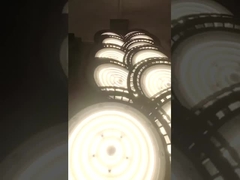 3000K/4000K/5000K/6000K LED হাই বে লাইট 60/90/120° বিম কোণ